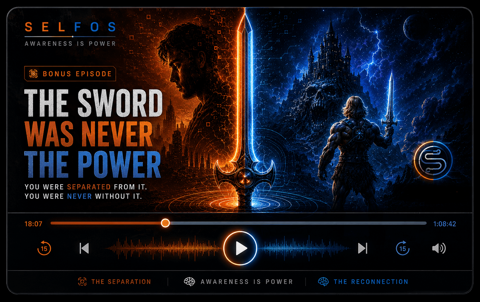 SelfOS episode artwork for The Sword Was Never the Power.